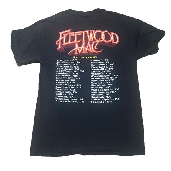 Fleetwood Mac Shirt, Fleetwood Mac In Concert 2018 T-Shirt Size M - Picture 4 of 6
